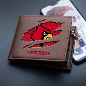 Sportswearmerch Louisville Cardinals NCAA Men Wallet For Fan
