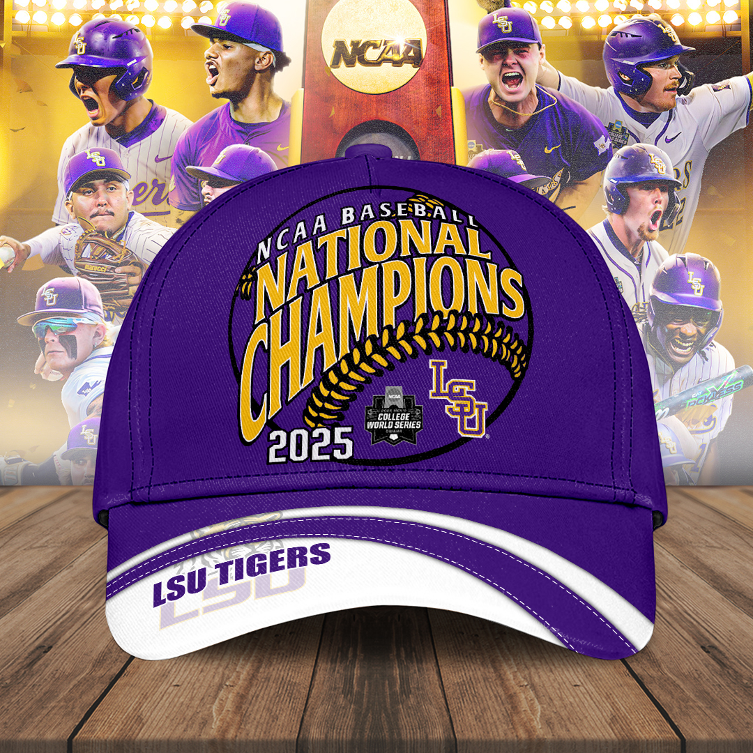 Sportswearmerch LSU Tigers NCAA Baseball Classic Cap For Fan