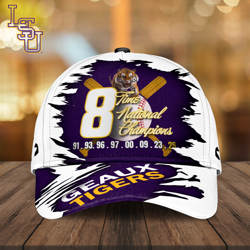 Sportswearmerch LSU Tigers NCAA Baseball Classic Cap For Fan