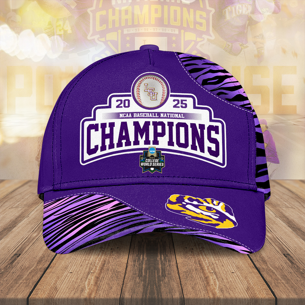 Sportswearmerch LSU Tigers NCAA Baseball Classic Cap For Fan