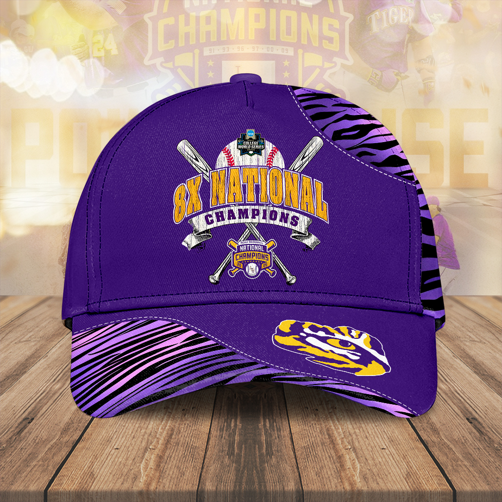 Sportswearmerch LSU Tigers NCAA Baseball Classic Cap For Fan
