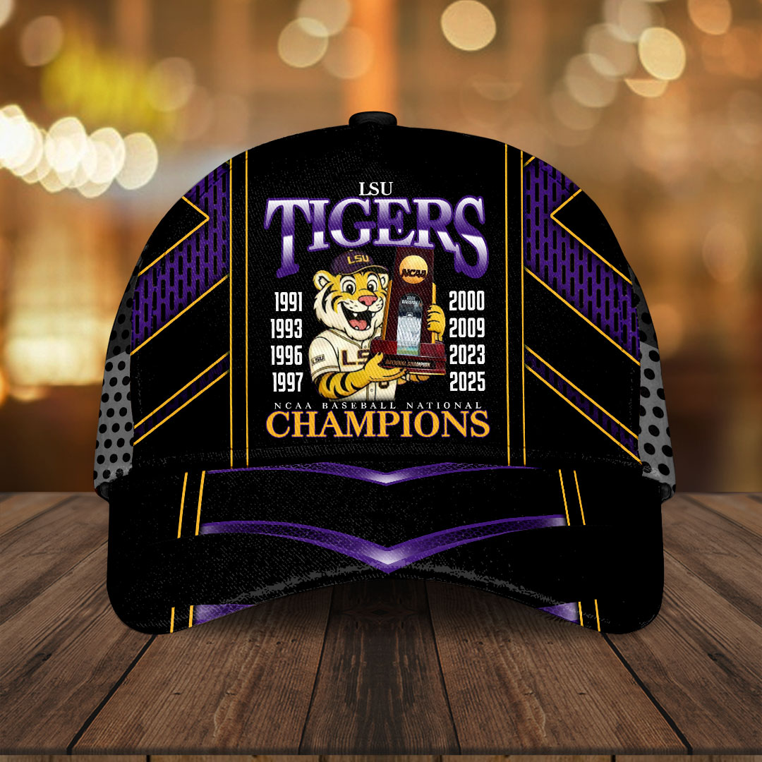 Sportswearmerch LSU Tigers NCAA Baseball Classic Cap For Fan