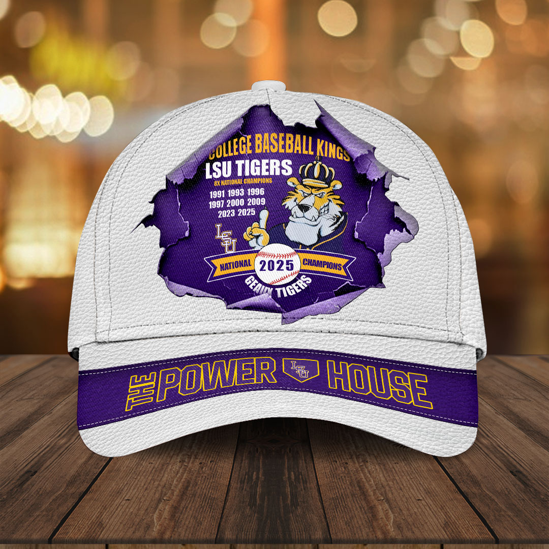 Sportswearmerch LSU Tigers NCAA Baseball Classic Cap For Fan