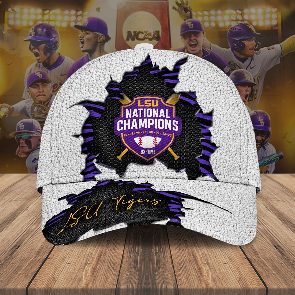 Sportswearmerch LSU Tigers NCAA Baseball Classic Cap For Fan
