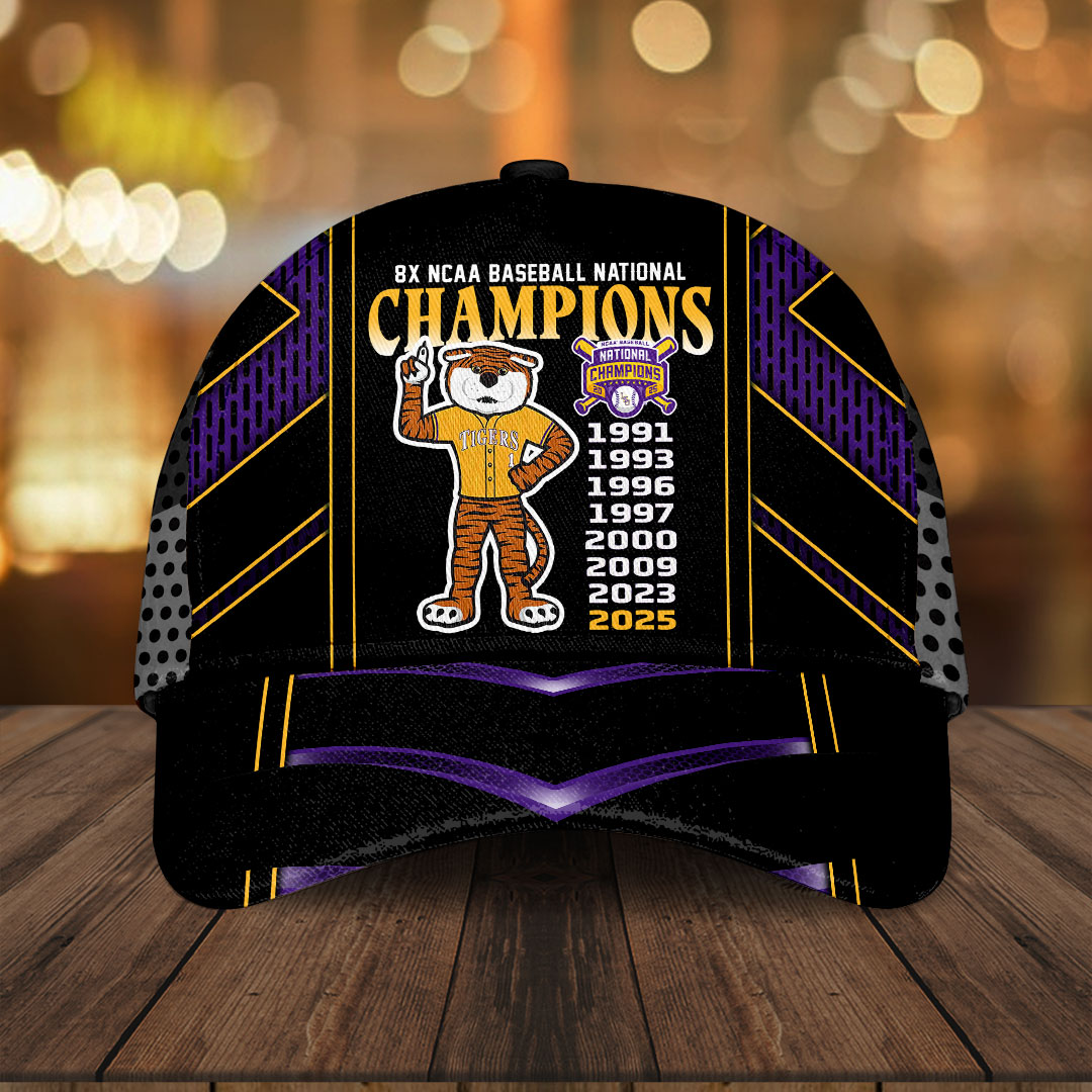 Sportswearmerch LSU Tigers NCAA Baseball Classic Cap For Fan