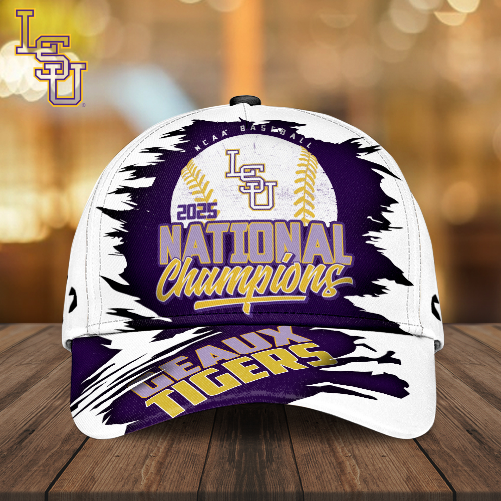 Sportswearmerch LSU Tigers NCAA Baseball Classic Cap For Fan