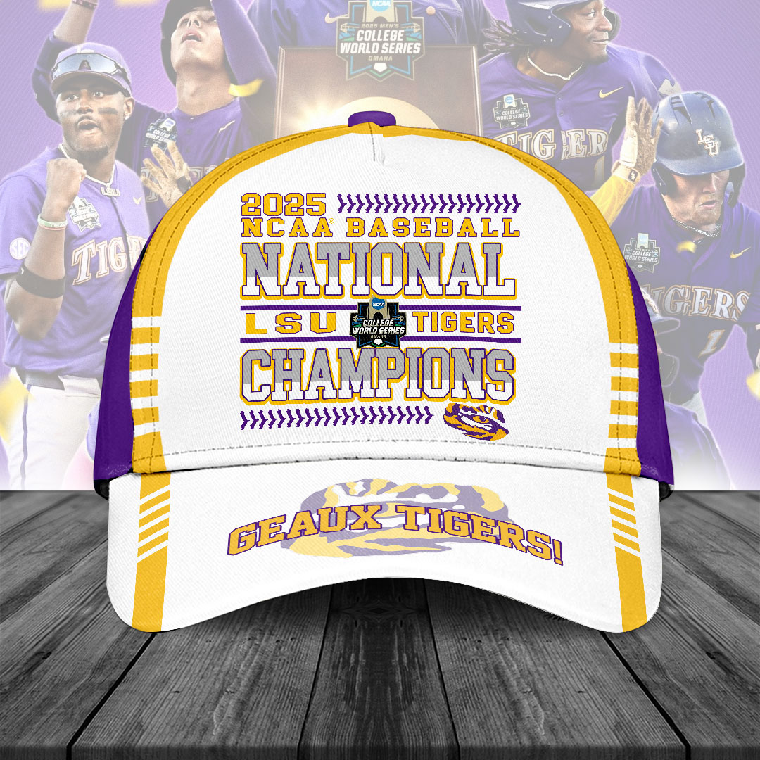 Sportswearmerch LSU Tigers NCAA Baseball Classic Cap For Fan