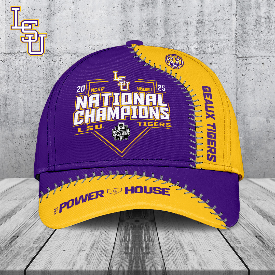 Sportswearmerch LSU Tigers NCAA Baseball Classic Cap For Fan