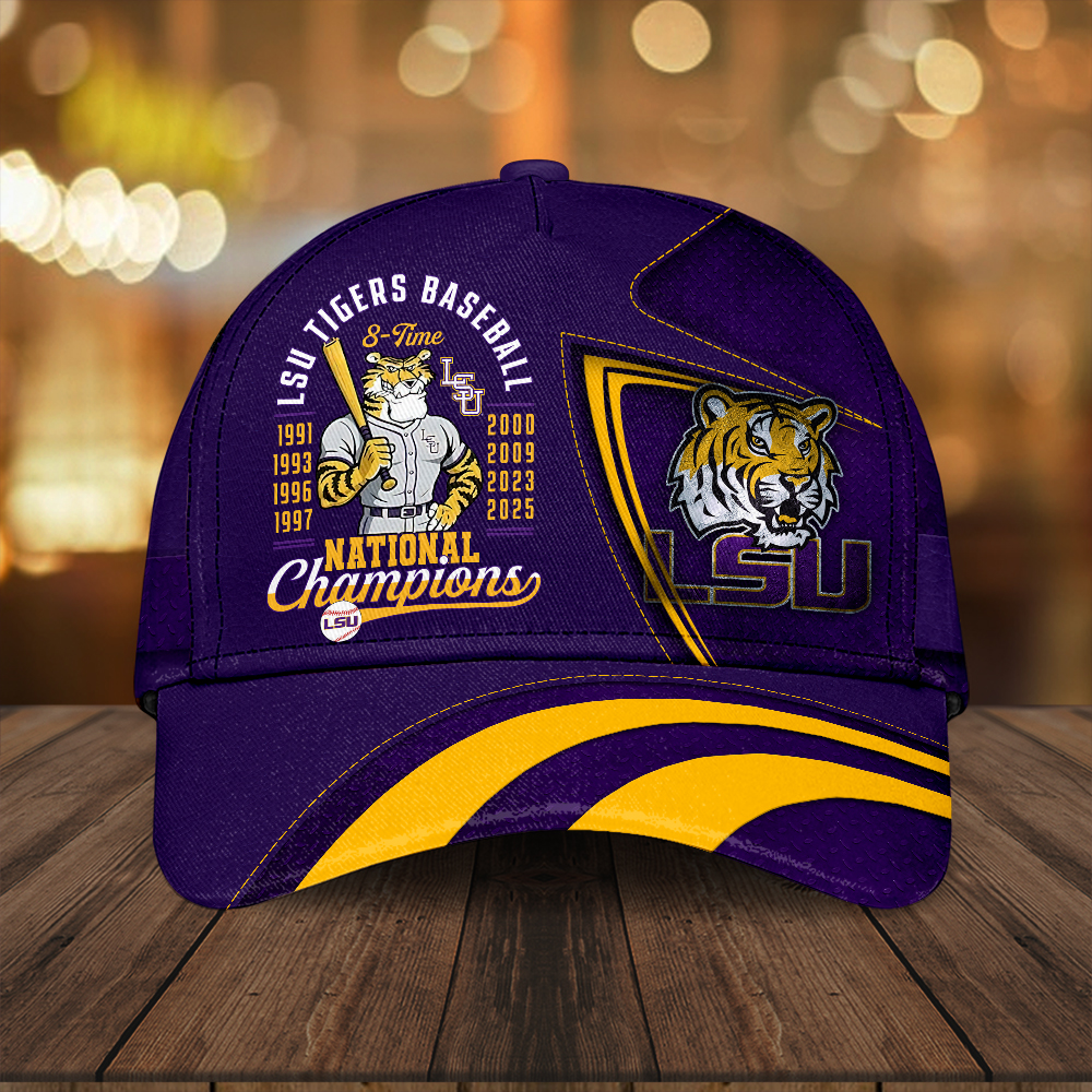 Sportswearmerch LSU Tigers NCAA Baseball Classic Cap For Fan