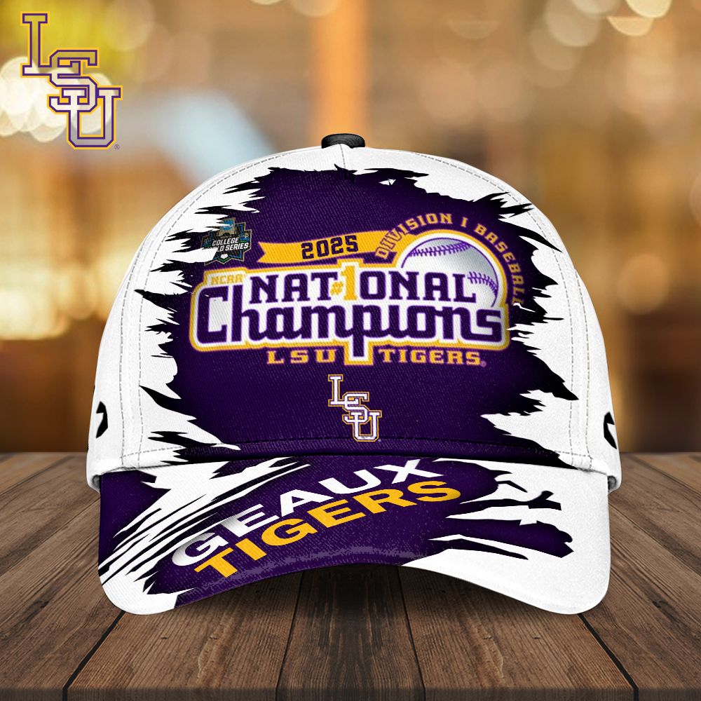 Sportswearmerch LSU Tigers NCAA Baseball Classic Cap For Fan