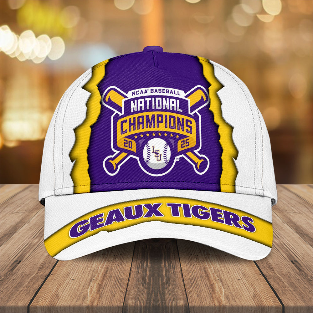 Sportswearmerch LSU Tigers NCAA Baseball Classic Cap For Fan