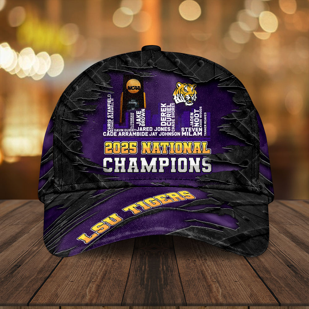 Sportswearmerch LSU Tigers NCAA Baseball Classic Cap For Fan