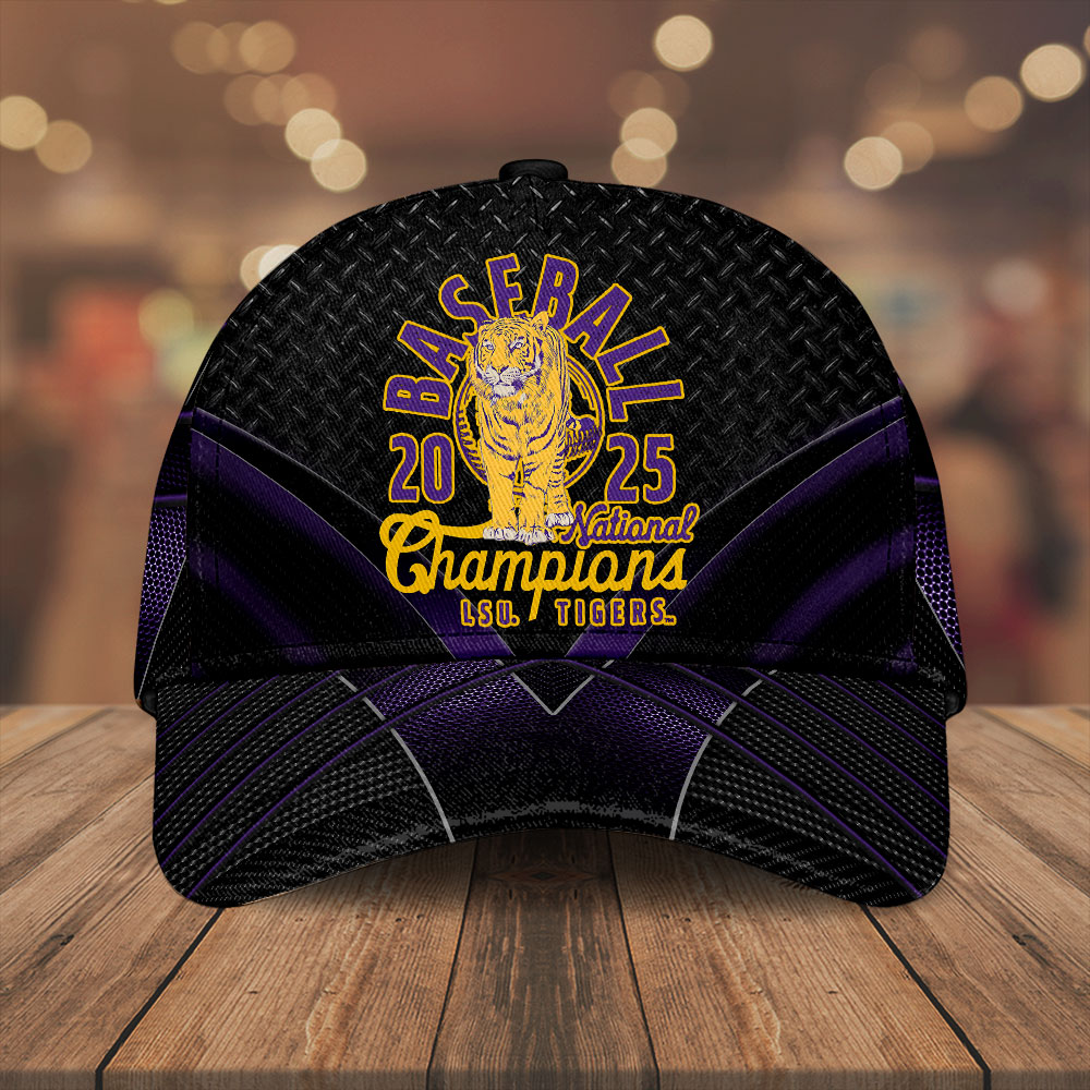 Sportswearmerch LSU Tigers NCAA Baseball Classic Cap For Fan