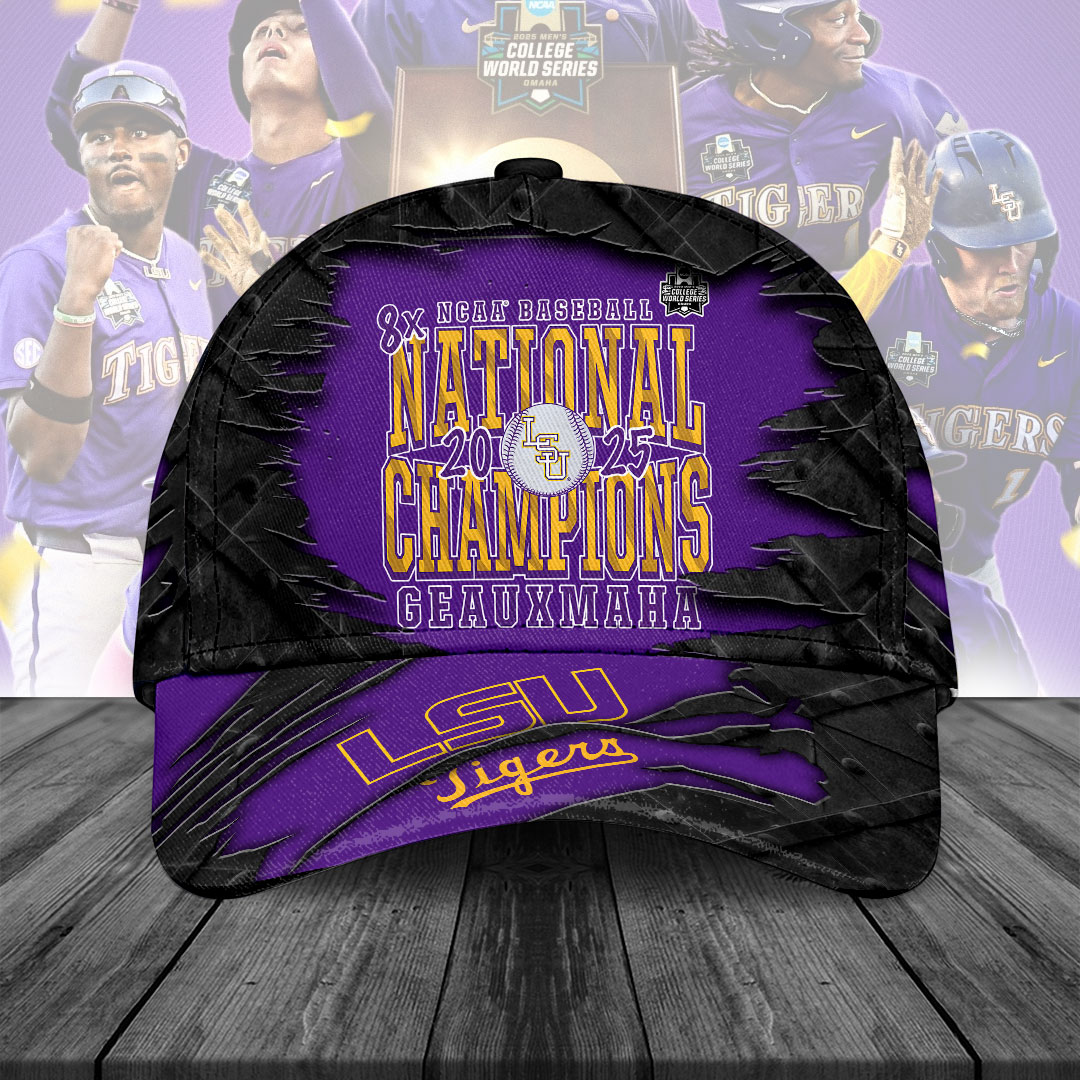 Sportswearmerch LSU Tigers NCAA Baseball Classic Cap For Fan