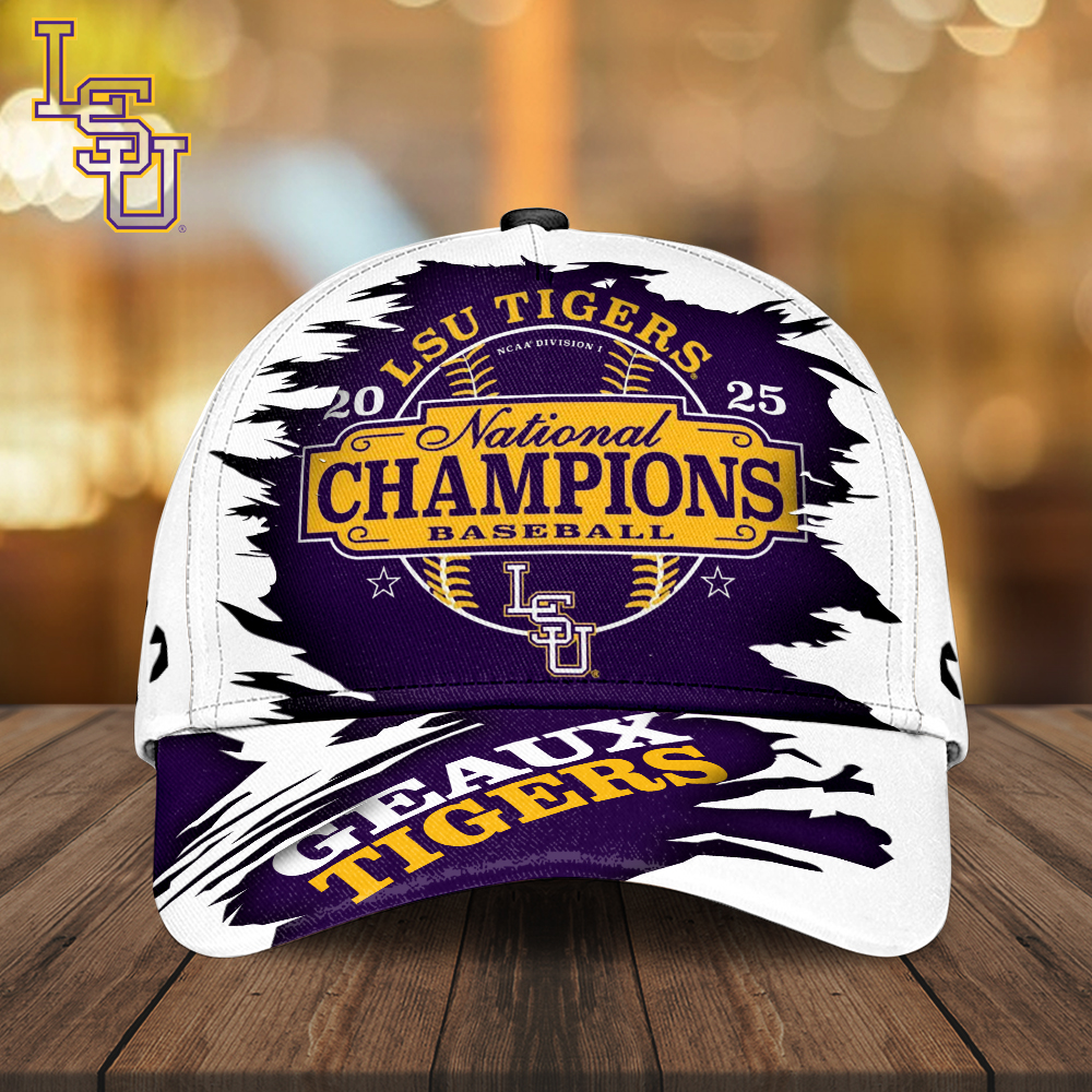 Sportswearmerch LSU Tigers NCAA Baseball Classic Cap For Fan