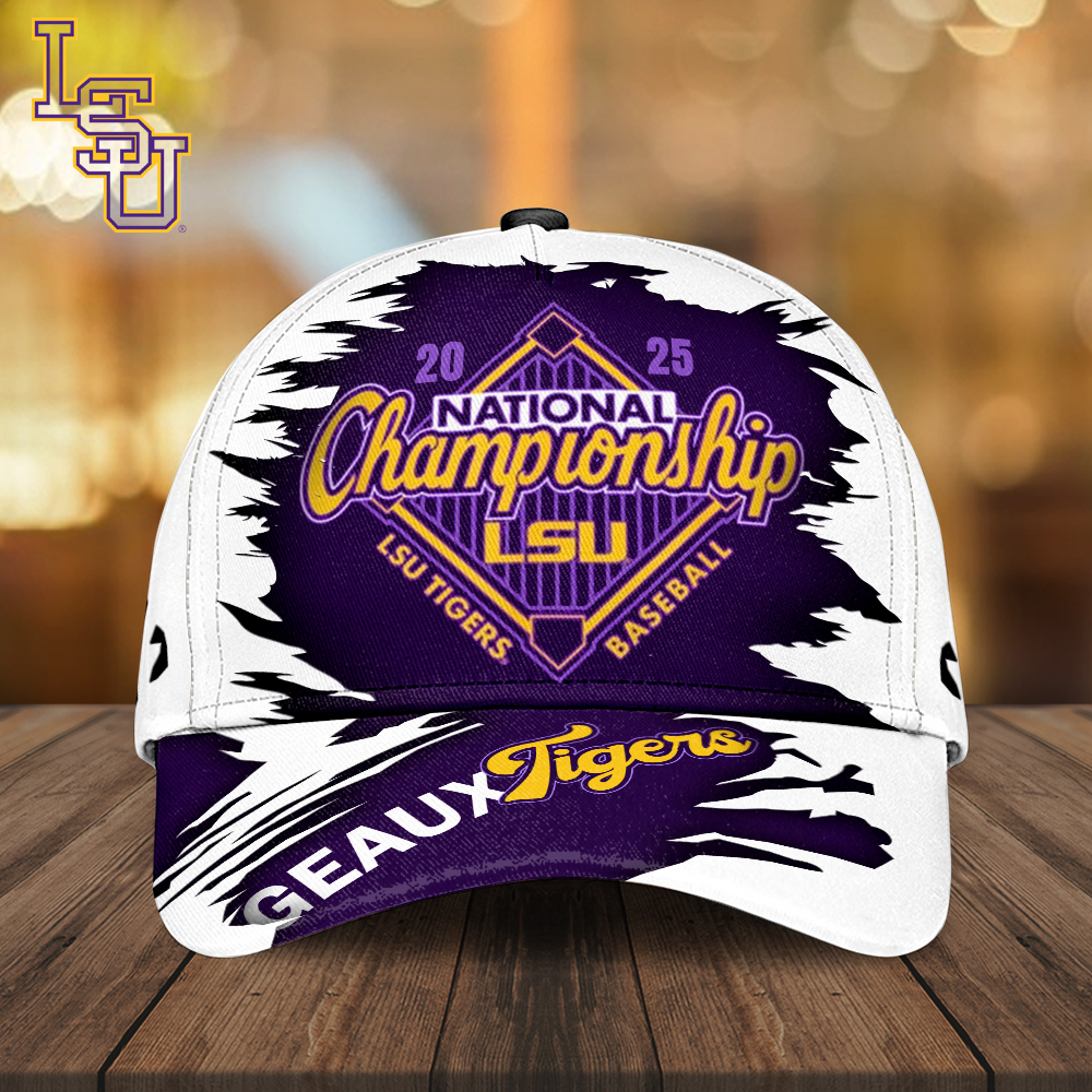 Sportswearmerch LSU Tigers NCAA Baseball Classic Cap For Fan