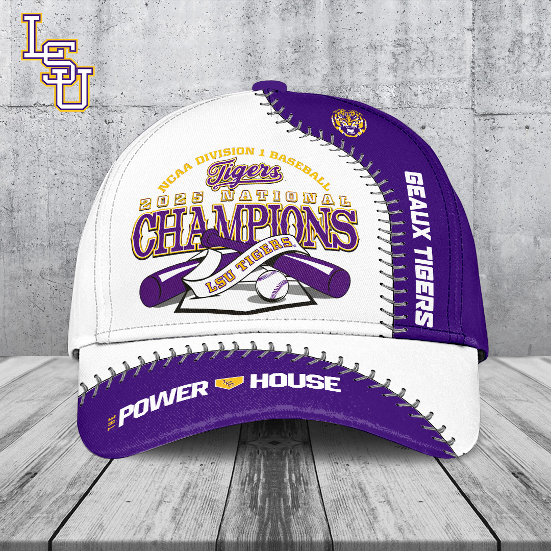 Sportswearmerch LSU Tigers NCAA Baseball Classic Cap For Fan