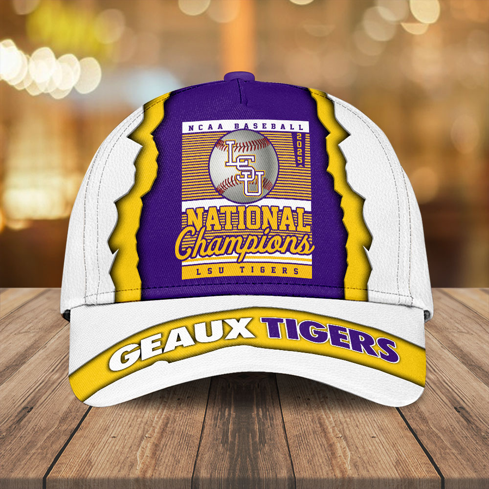 Sportswearmerch LSU Tigers NCAA Baseball Classic Cap For Fan