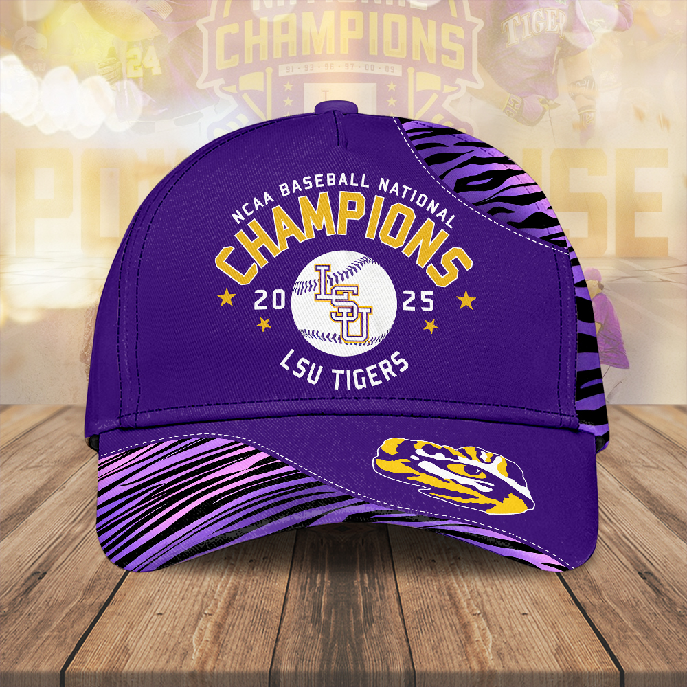Sportswearmerch LSU Tigers NCAA Baseball Classic Cap For Fan