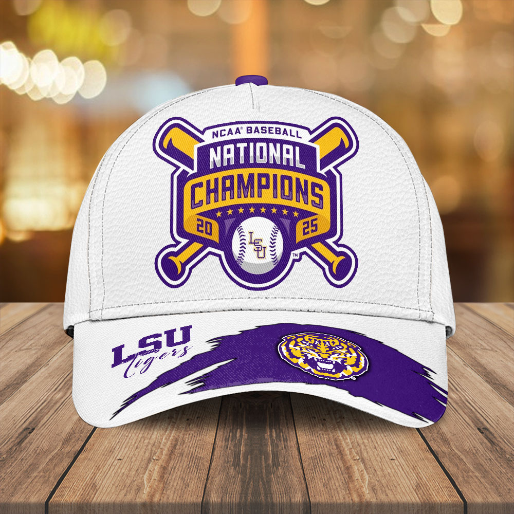 Sportswearmerch LSU Tigers NCAA Baseball Classic Cap For Fan