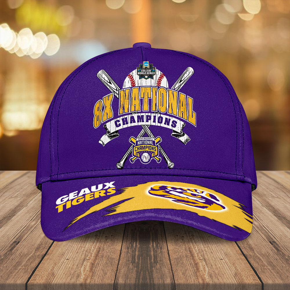 Sportswearmerch LSU Tigers NCAA Baseball Classic Cap For Fan
