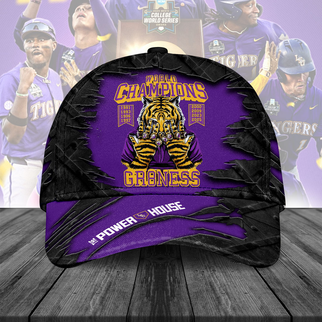 Sportswearmerch LSU Tigers NCAA Baseball Classic Cap For Fan
