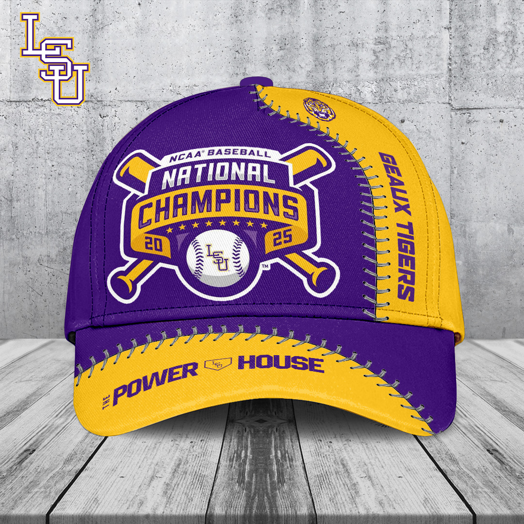 Sportswearmerch LSU Tigers NCAA Baseball Classic Cap For Fan