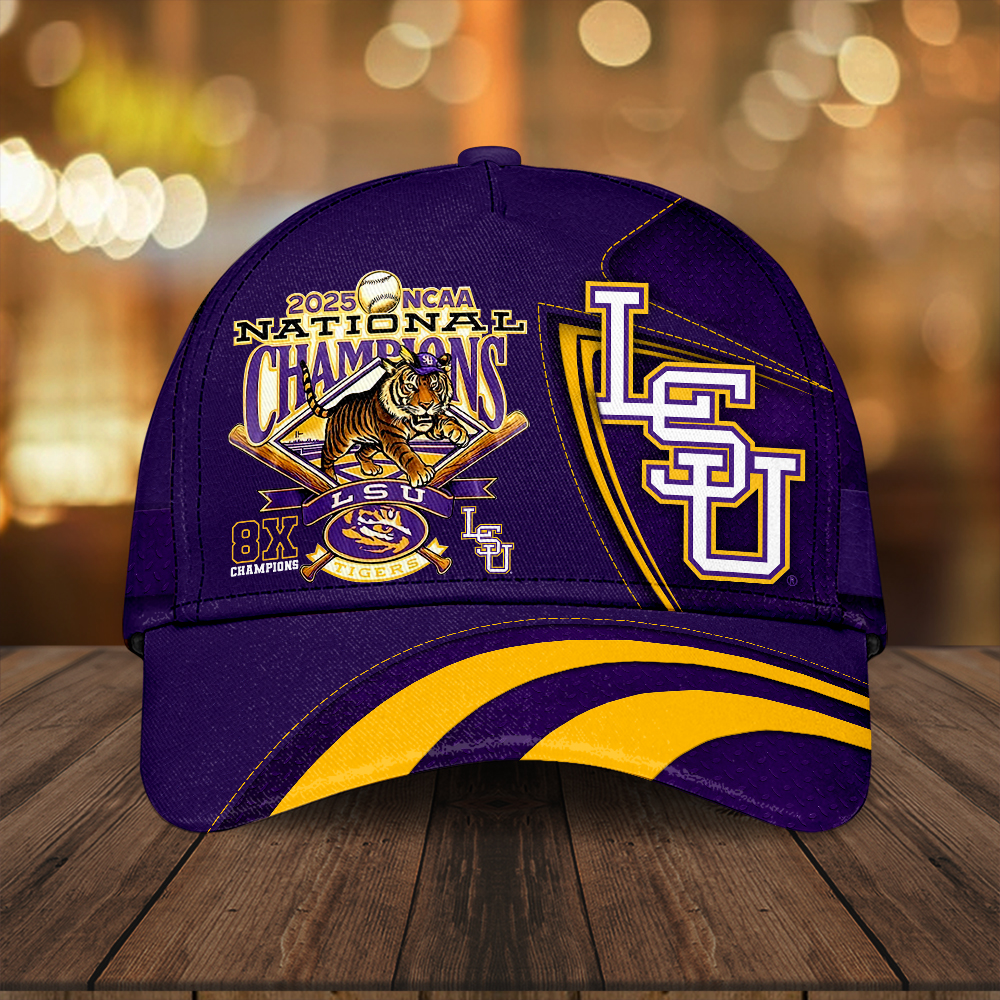 Sportswearmerch LSU Tigers NCAA Baseball Classic Cap For Fan