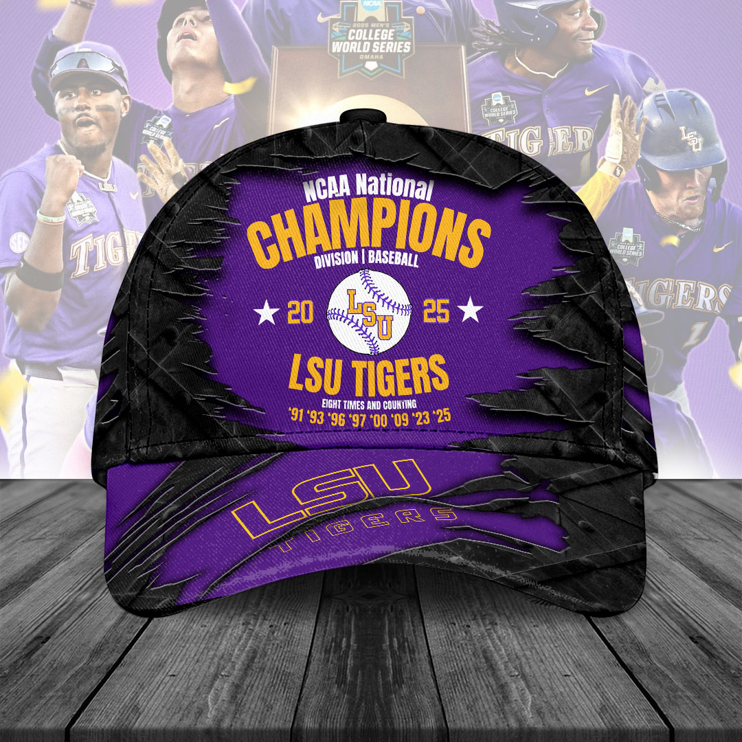Sportswearmerch LSU Tigers NCAA Baseball Classic Cap For Fan