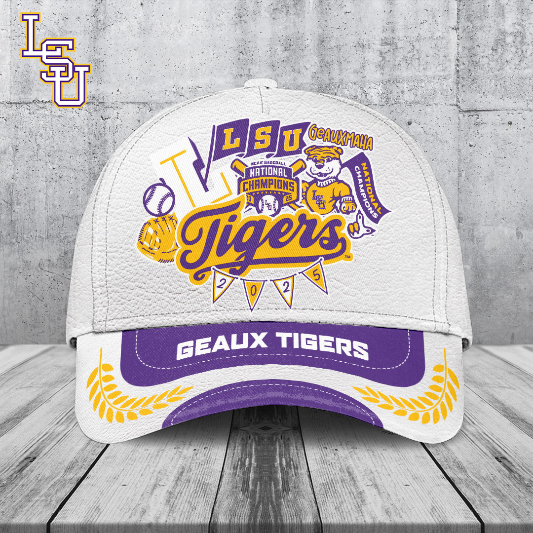 Sportswearmerch LSU Tigers NCAA Baseball Classic Cap For Fan