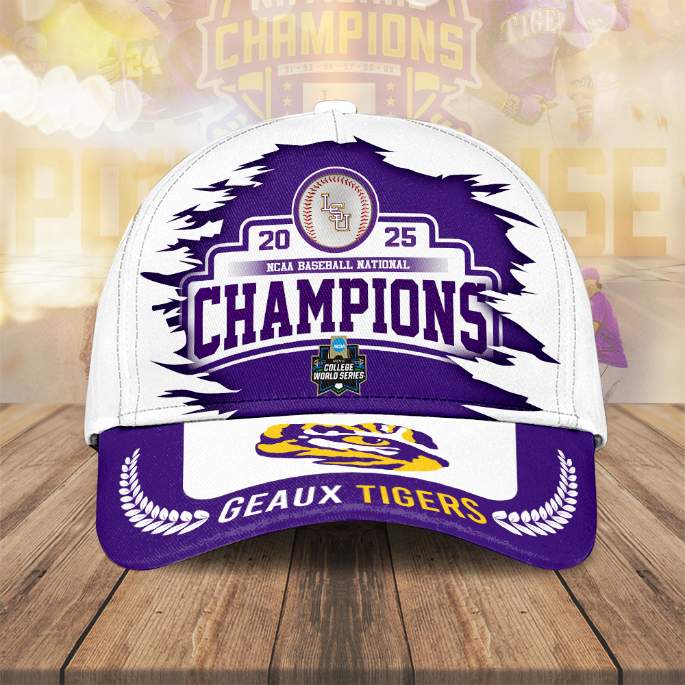 Sportswearmerch LSU Tigers NCAA Baseball Classic Cap For Fan