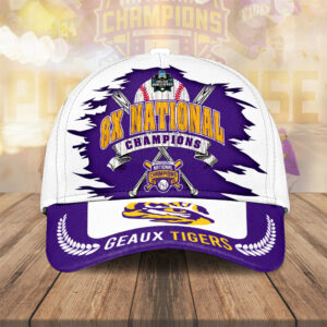 Sportswearmerch LSU Tigers NCAA Baseball Classic Cap For Fan