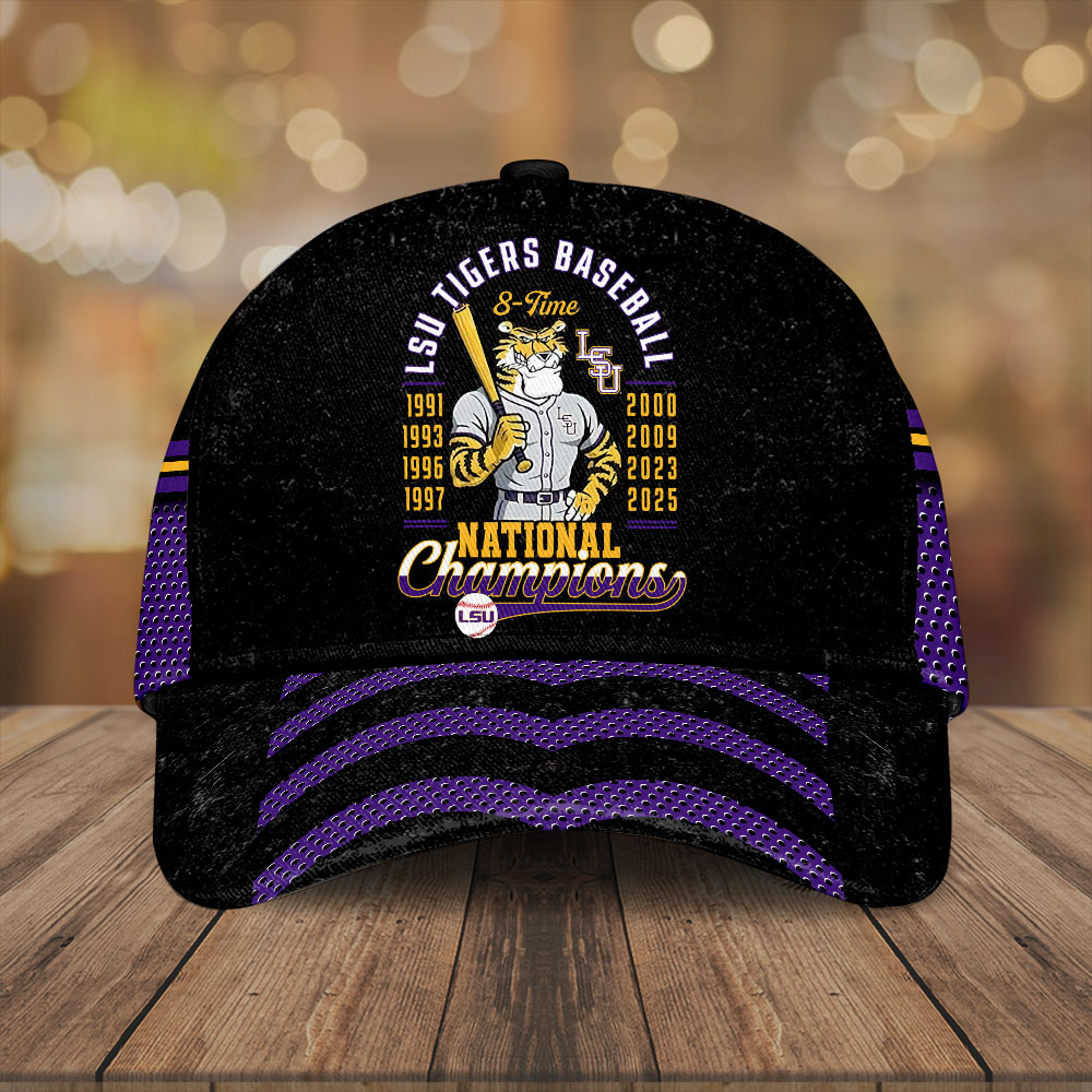 Sportswearmerch LSU Tigers NCAA Baseball Classic Cap For Fan