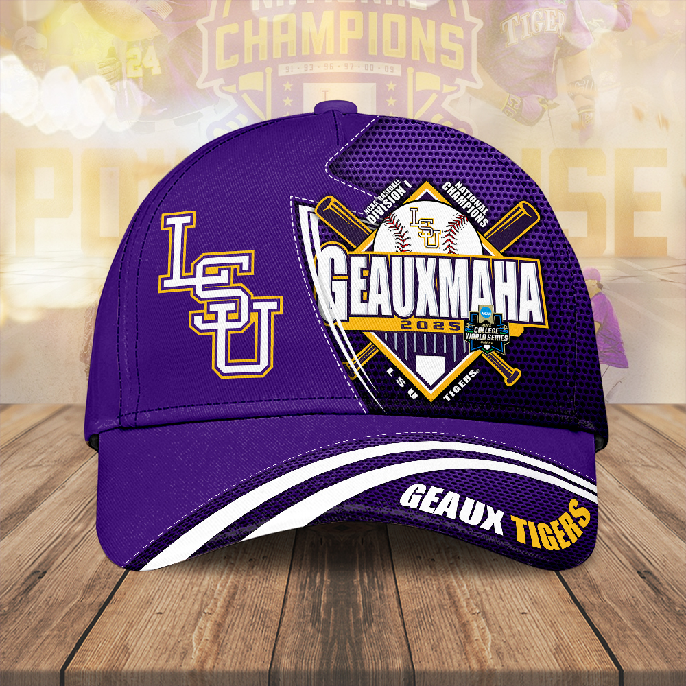 Sportswearmerch LSU Tigers NCAA Baseball Classic Cap For Fan
