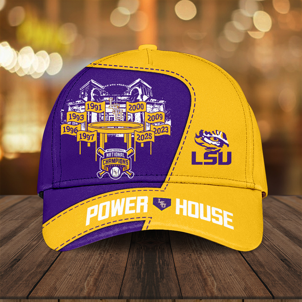 Sportswearmerch LSU Tigers NCAA Baseball Classic Cap For Fan