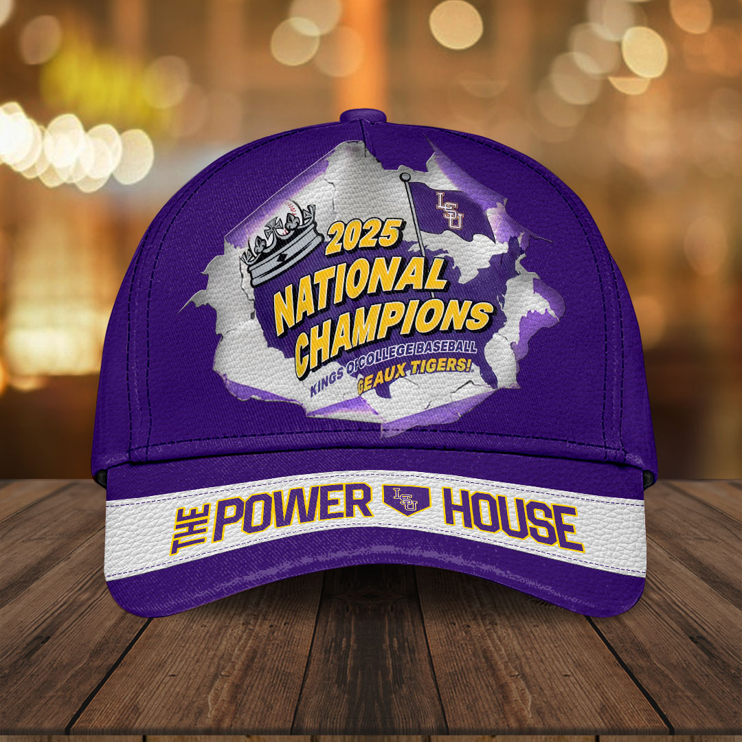 Sportswearmerch LSU Tigers NCAA Baseball Classic Cap For Fan
