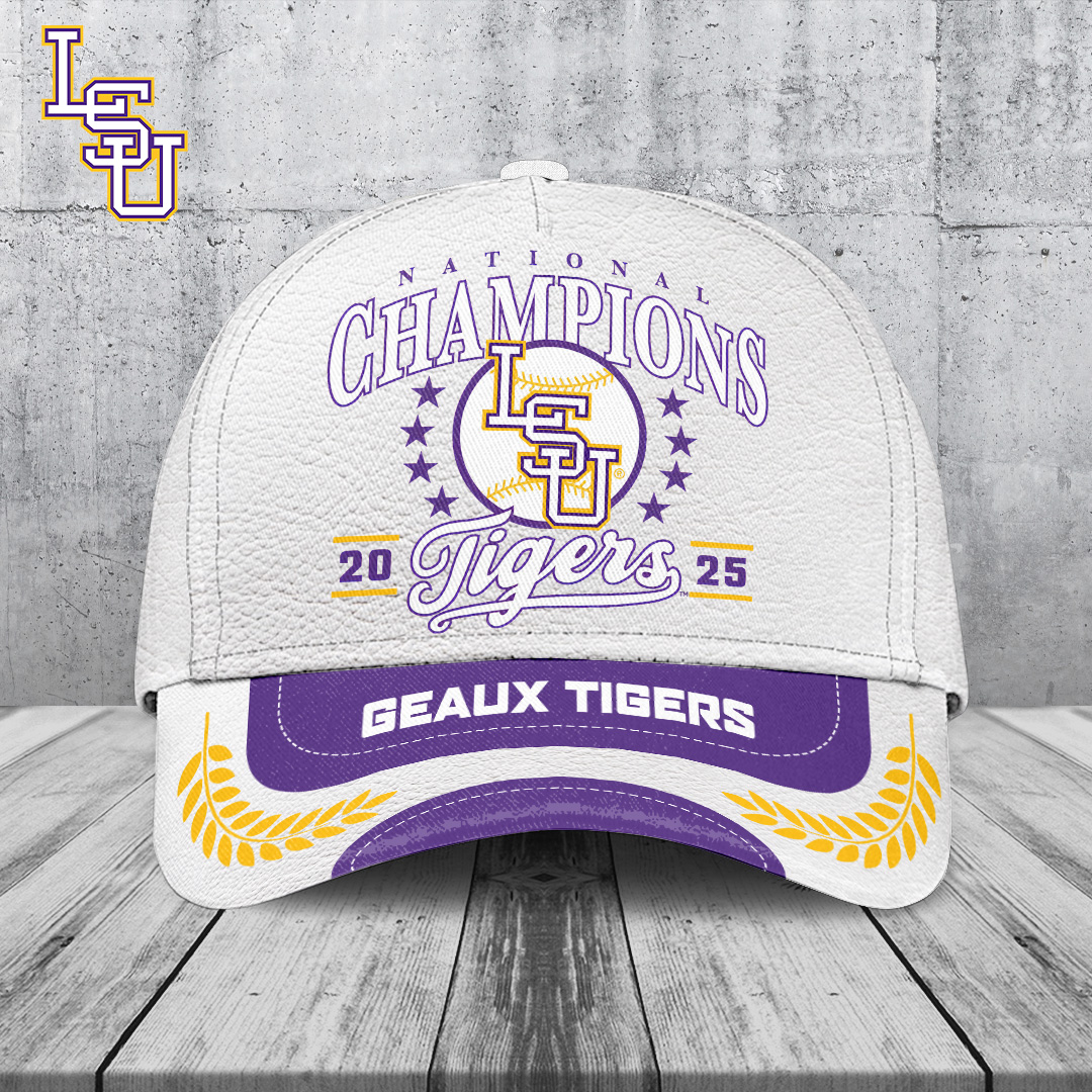 Sportswearmerch LSU Tigers NCAA Baseball Classic Cap For Fan