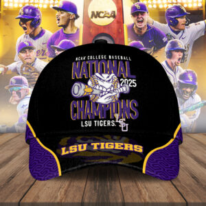 Sportswearmerch LSU Tigers NCAA Baseball Classic Cap For Fan