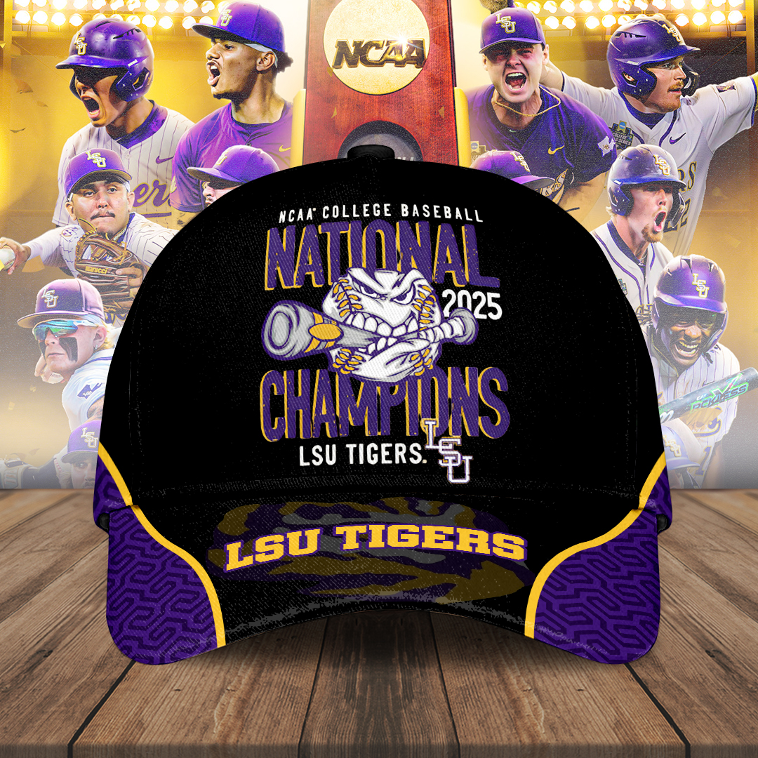 Sportswearmerch LSU Tigers NCAA Baseball Classic Cap For Fan