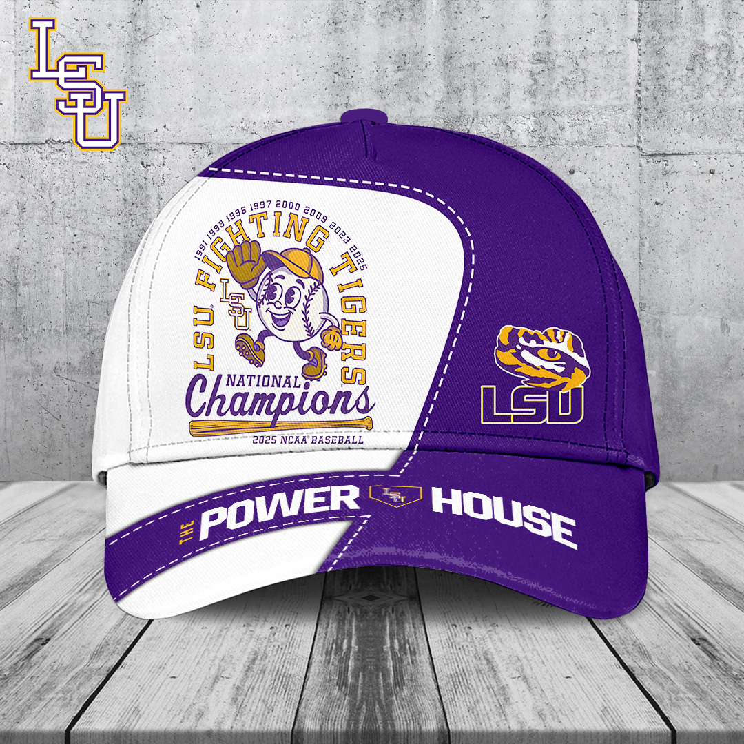 Sportswearmerch LSU Tigers NCAA Baseball Classic Cap For Fan