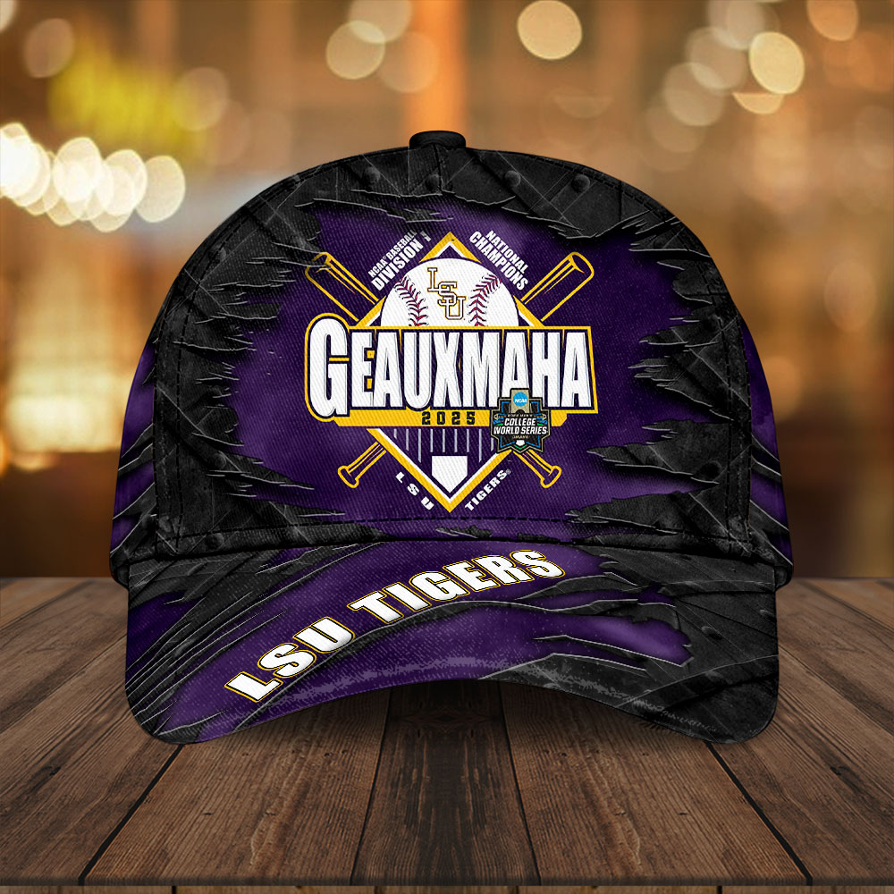 Sportswearmerch LSU Tigers NCAA Baseball Classic Cap For Fan