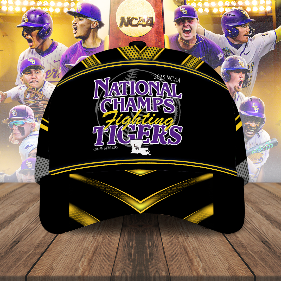 Sportswearmerch LSU Tigers NCAA Baseball Classic Cap For Fan