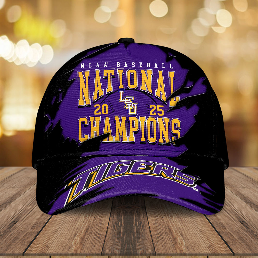 Sportswearmerch LSU Tigers NCAA Baseball Classic Cap