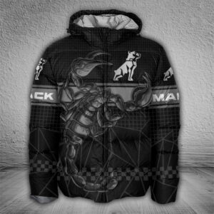 Sportswearmerch Mack Truck Puffer Jacket For Fan