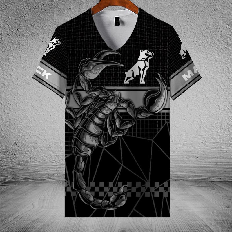 Sportswearmerch Mack Trucks V-neck Women T-shirt For Fan