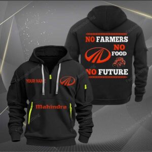 Sportswearmerch Mahindra Car Personalized Half Zip Hoodie For Fan
