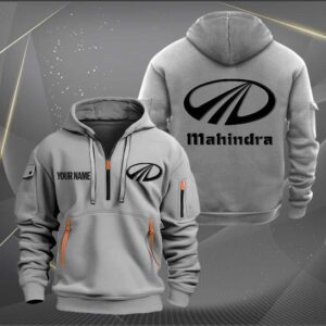 Sportswearmerch Mahindra Car Personalized Half Zip Hoodie For Fan