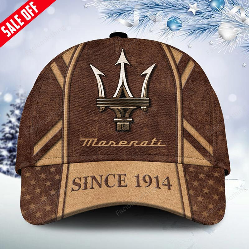 Sportswearmerch Maserati Car Personalized Cap For Fan