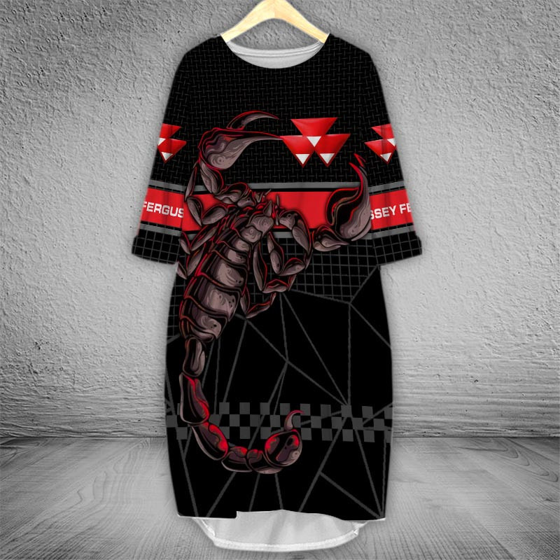 Sportswearmerch Massey Ferguson Tractor Pocket Dress For Fan