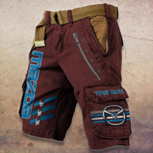 Sportswearmerch Mazda Car Denim Shorts For Fan